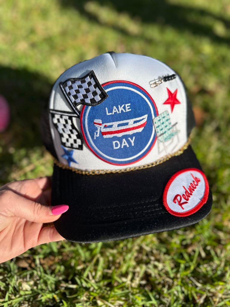 READY TO SHIP - Lake Day Trucker Hat - The Edit LLC