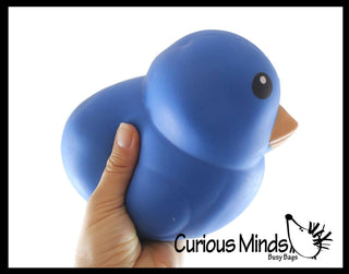 1 Jumbo Doh Filled Ducky - Rubber Duck Shaped Stress Squishy - The Edit LLC