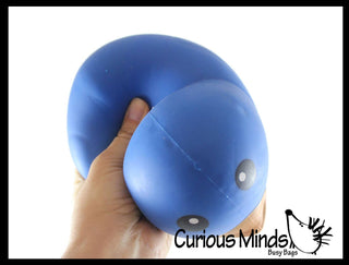 1 Jumbo Doh Filled Ducky - Rubber Duck Shaped Stress Squishy - The Edit LLC