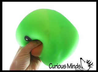 1 Jumbo Doh Filled Ducky - Rubber Duck Shaped Stress Squishy - The Edit LLC