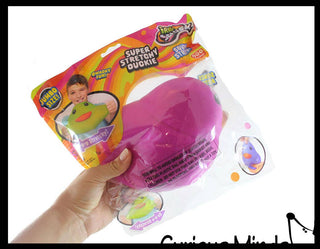 1 Jumbo Doh Filled Ducky - Rubber Duck Shaped Stress Squishy - The Edit LLC