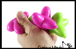 1 Mini Balloon Dog Doh Filled Stress Ball - Cute Squishy Sen - The Edit LLC