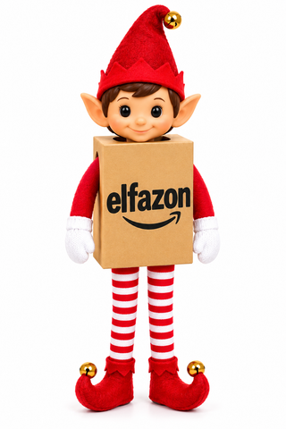 Elfazon Outfit Holiday Tradition Viral Funny Christmas