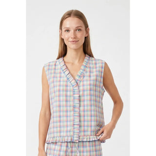 Fall Plaid Blouse