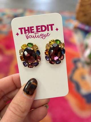 Fall Custom Stud Earrings