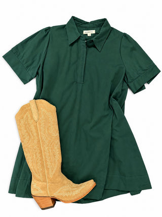Wishlist Green Causal Dress