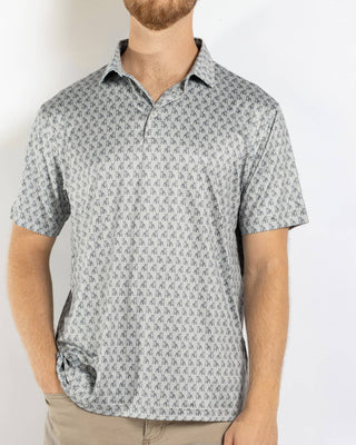 Men's Bulldog Performance Polo   Gray   -Asst.: Small