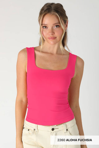 Royal Blue - Clean Line Square Top