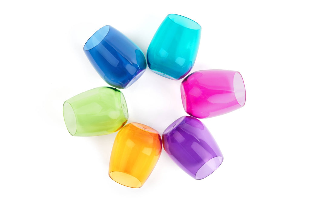 Acrylic Stemless Wine Glasses - Jewel - The Edit LLC