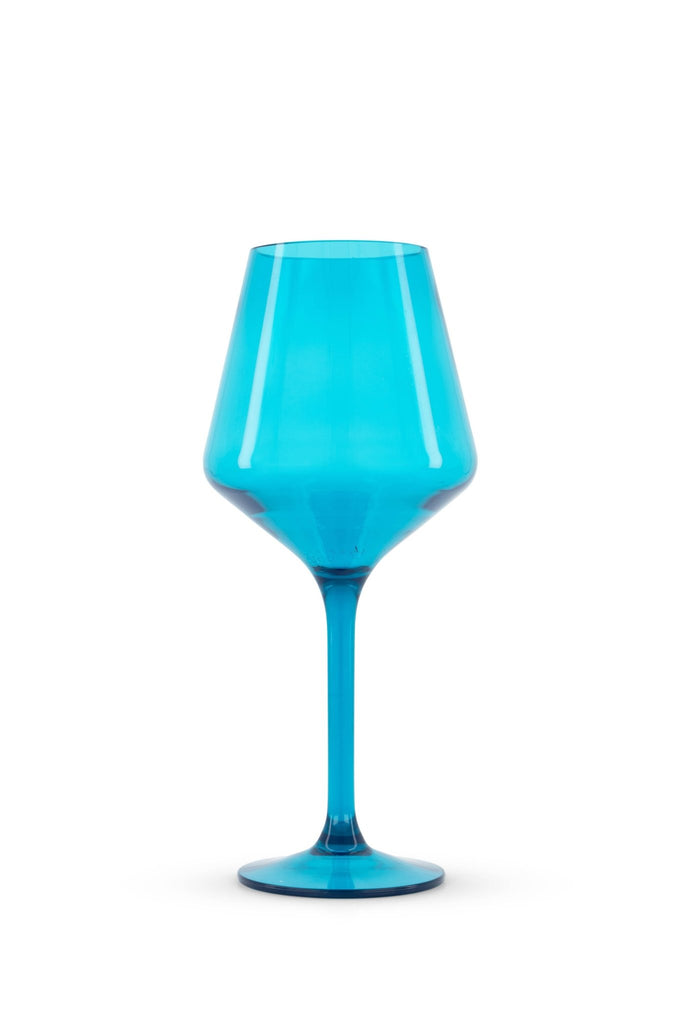 Acrylic Stemmed Wine Glasses - Jewel - The Edit LLC