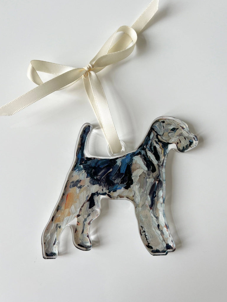 "Airedale" ornament - The Edit LLC