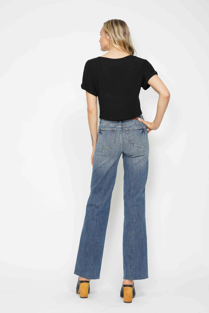 Anita Mid Rise Control Top Vintage Straight - The Edit LLC