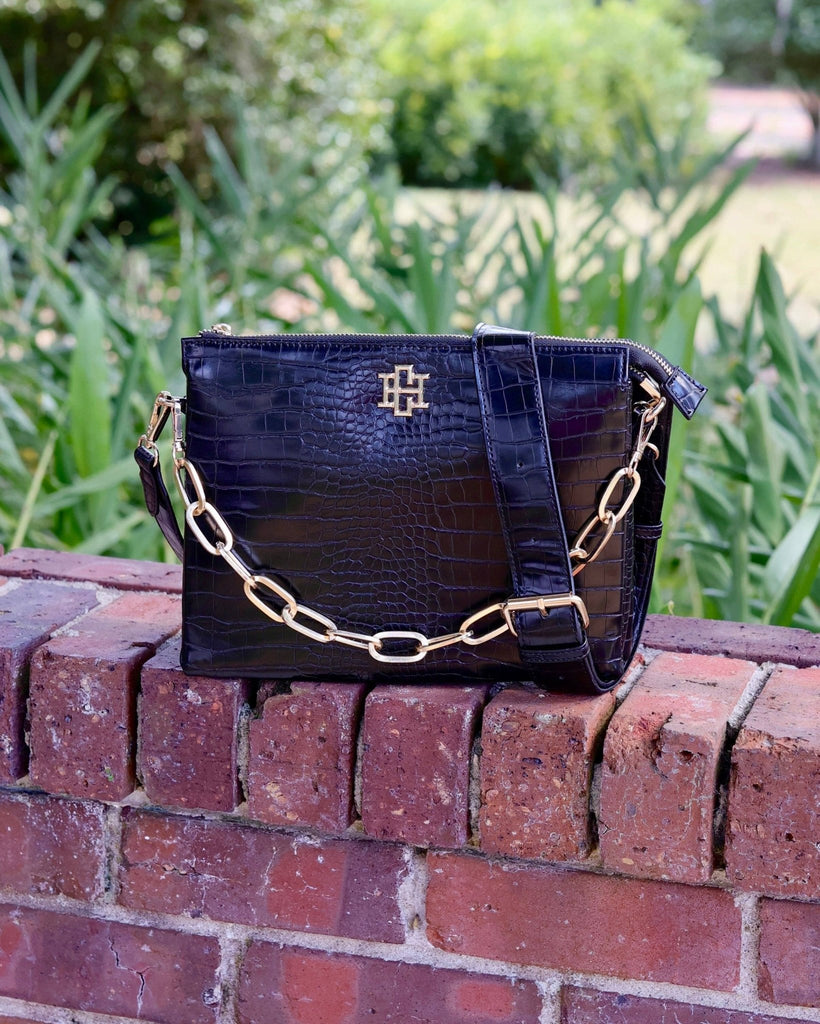 Ariana Crossbody Black EC: Default - The Edit LLC