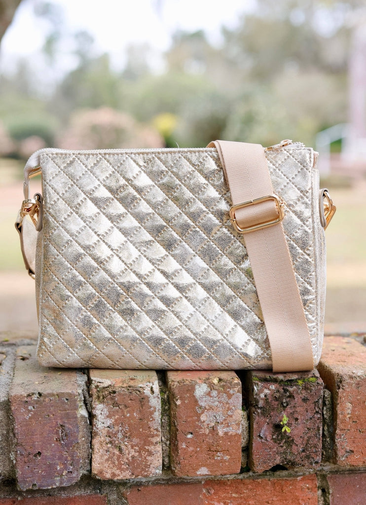 Ariana Crossbody CHAMPAGNE POP - The Edit LLC