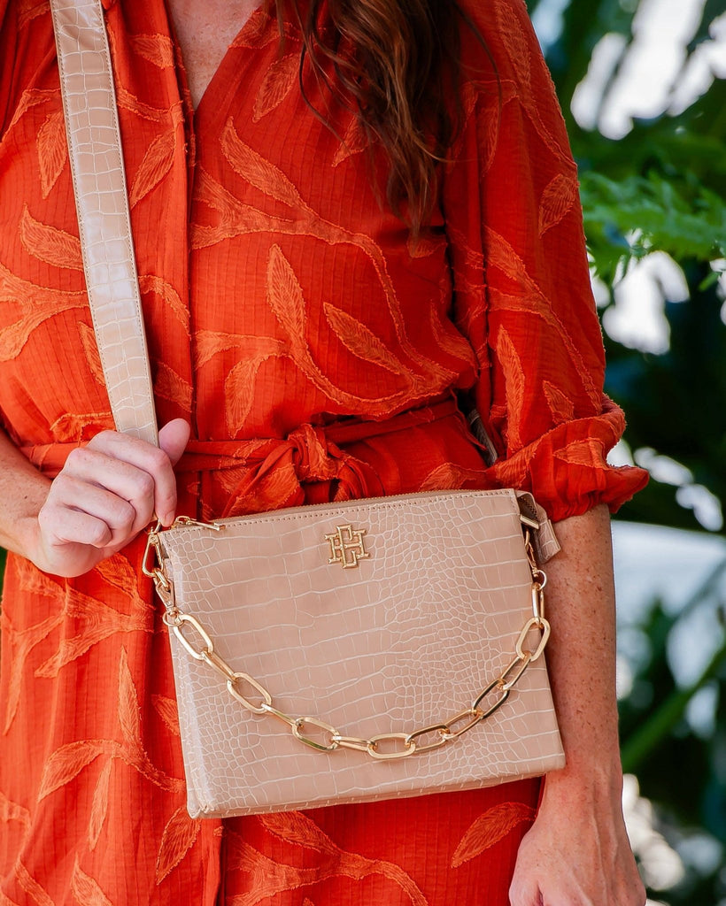 Ariana Crossbody Latte EC: Default - The Edit LLC