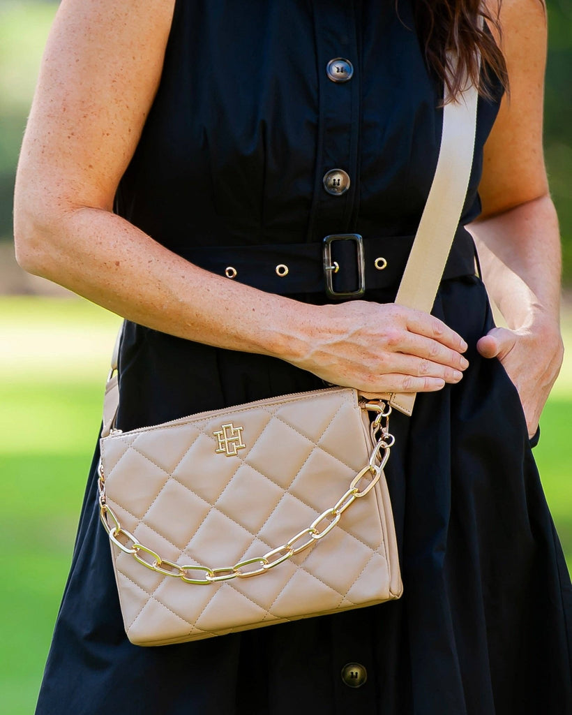 Ariana Crossbody Latte LD: Default - The Edit LLC