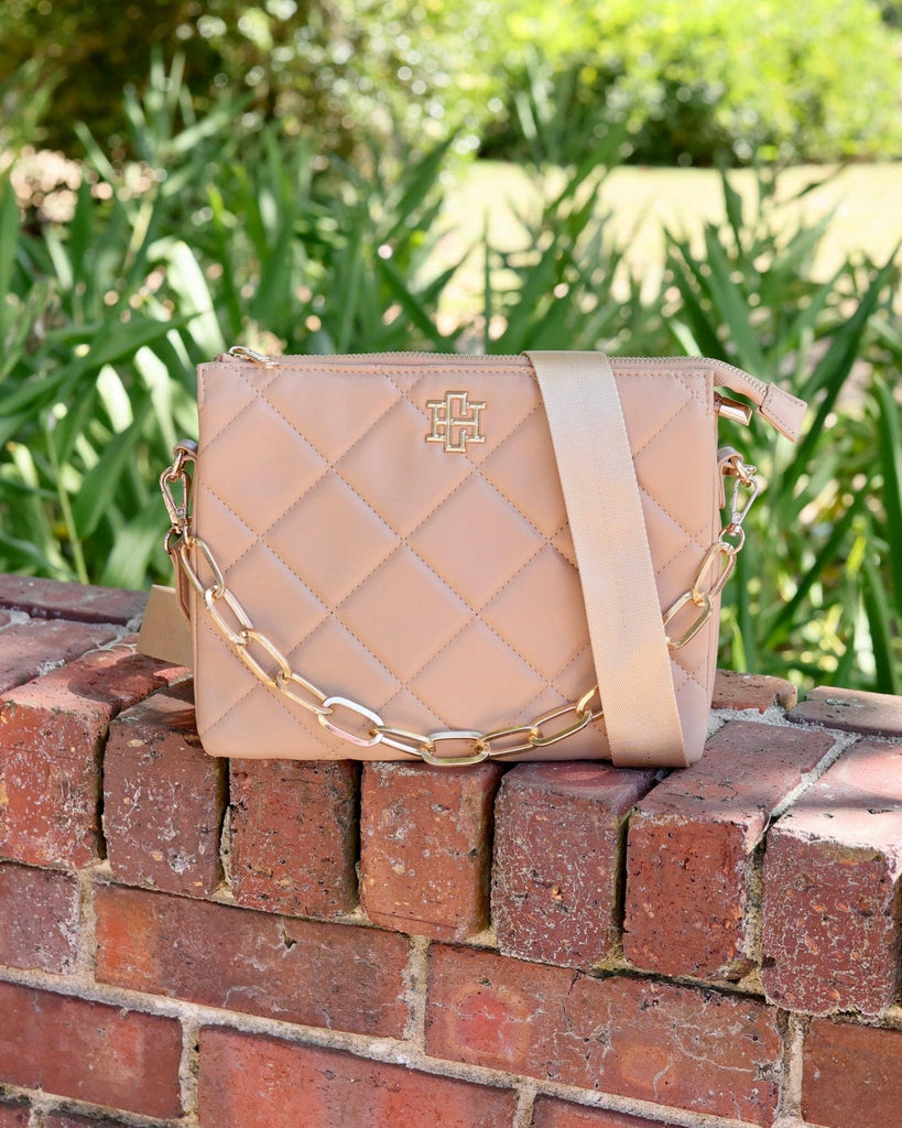 Ariana Crossbody Latte LD: Default - The Edit LLC