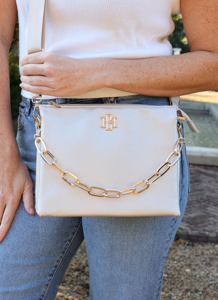 Ariana Crossbody PEARL: Default - The Edit LLC