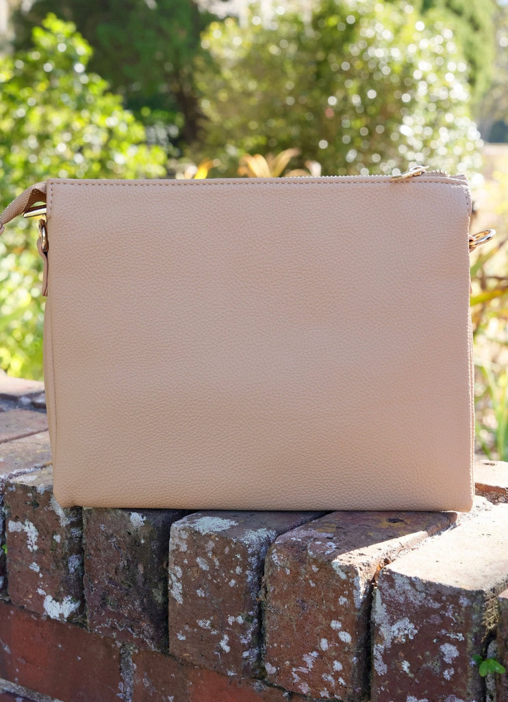 Ariana Crossbody TAN - The Edit LLC