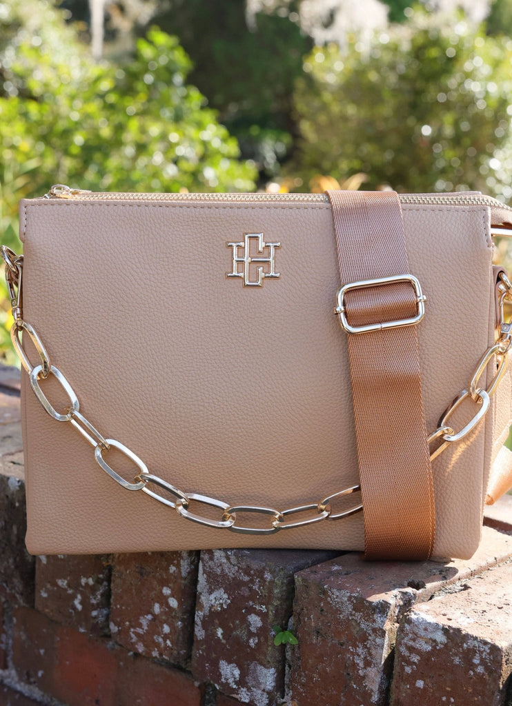 Ariana Crossbody TAN - The Edit LLC