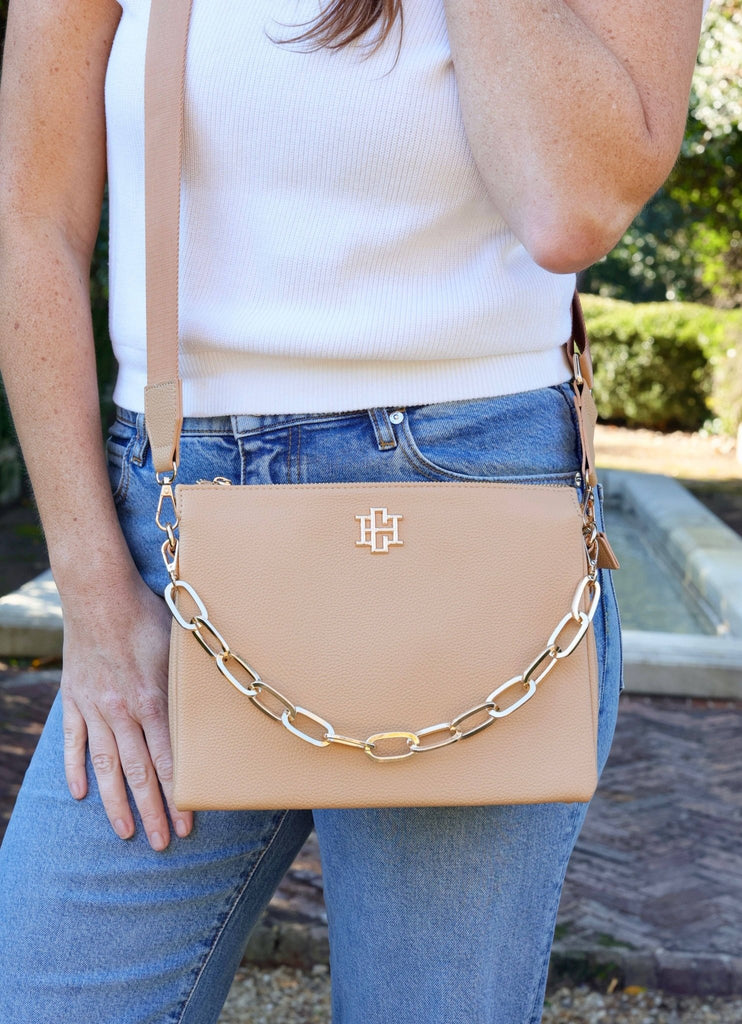 Ariana Crossbody TAN - The Edit LLC