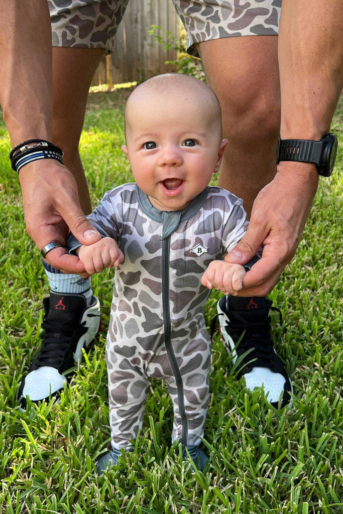 Baby Zip Up - Classic Deer Camo - The Edit LLC