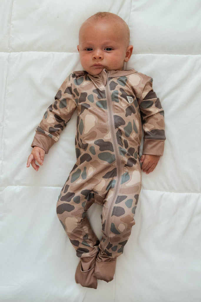 Baby Zip Up - Pintail Camo - The Edit LLC