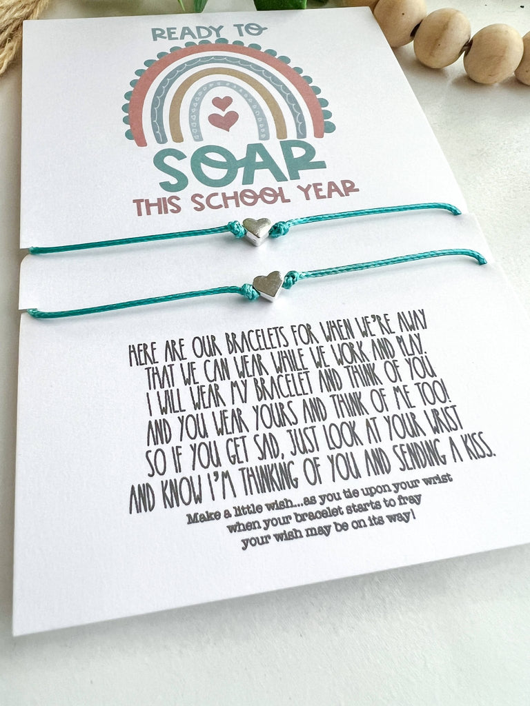 Back to School Wish Bracelet Mommy & Me Ready to Soar - The Edit LLC