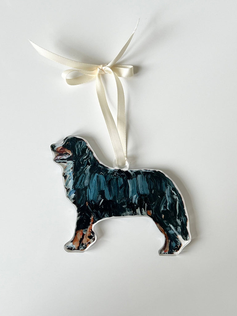 "Bernese Mountain Dog" ornament - The Edit LLC