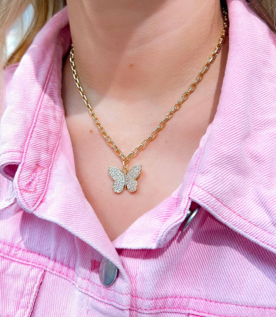 Betsy Butterfly Necklace - The Edit LLC