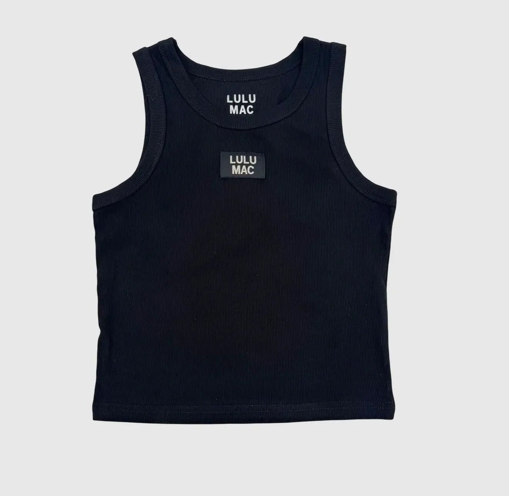 Black Lulu Mac Tank - The Edit LLC