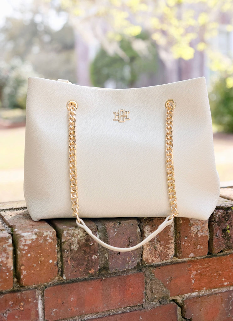 Blair Tote CREAM: Default - The Edit LLC