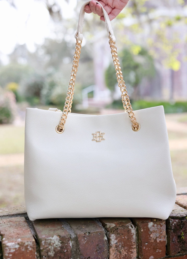 Blair Tote CREAM: Default - The Edit LLC