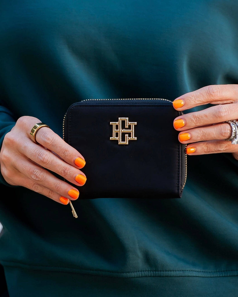 Blakely Wallet Black Nylon: Default - The Edit LLC