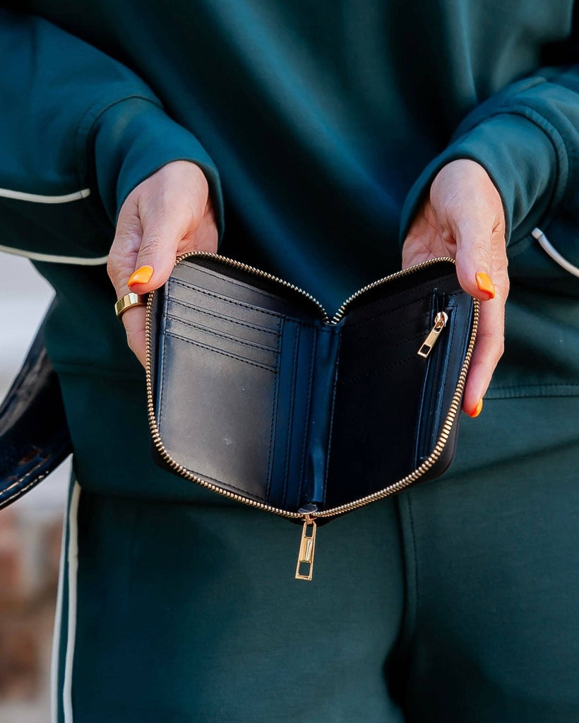Blakely Wallet Black Nylon: Default - The Edit LLC