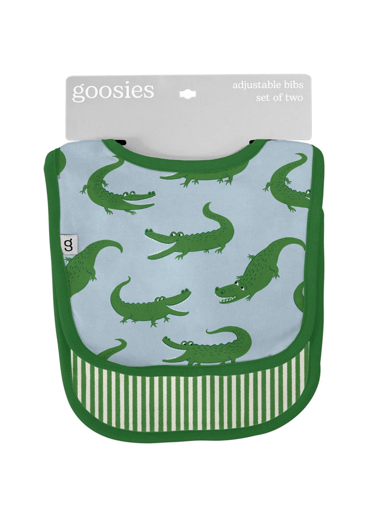 Blue Alligators - Bib Set - The Edit LLC