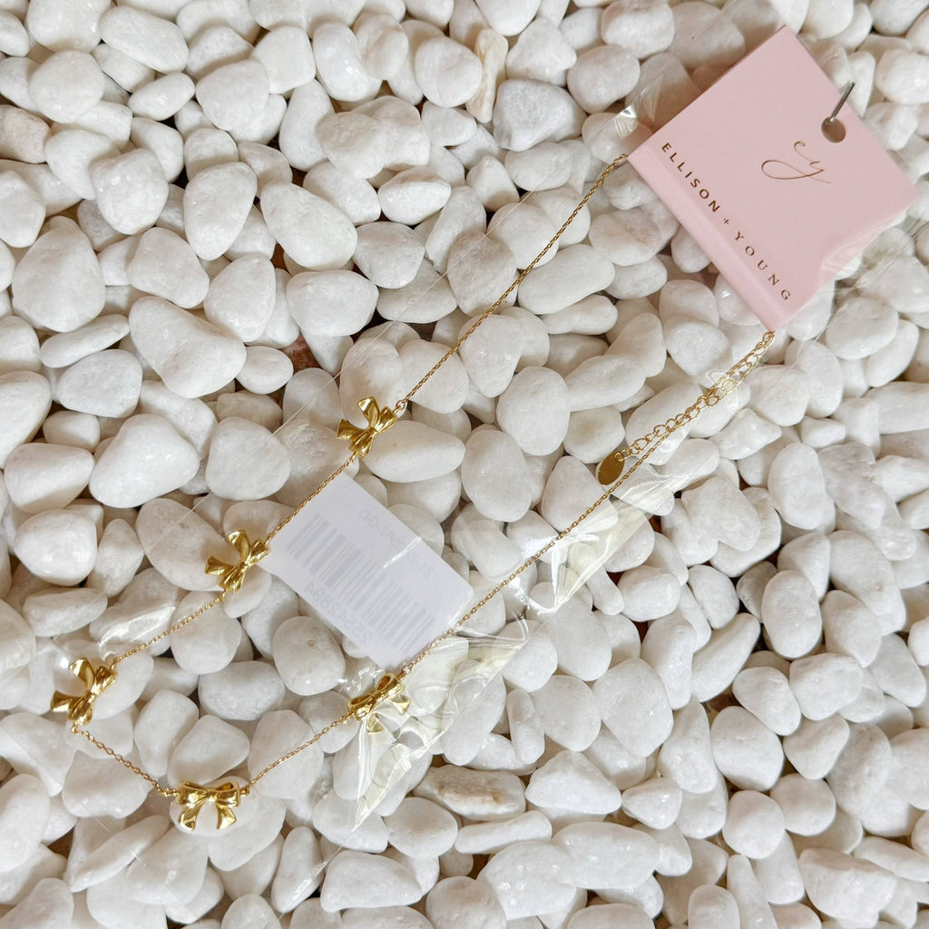 Bow Festival Necklace - The Edit LLC