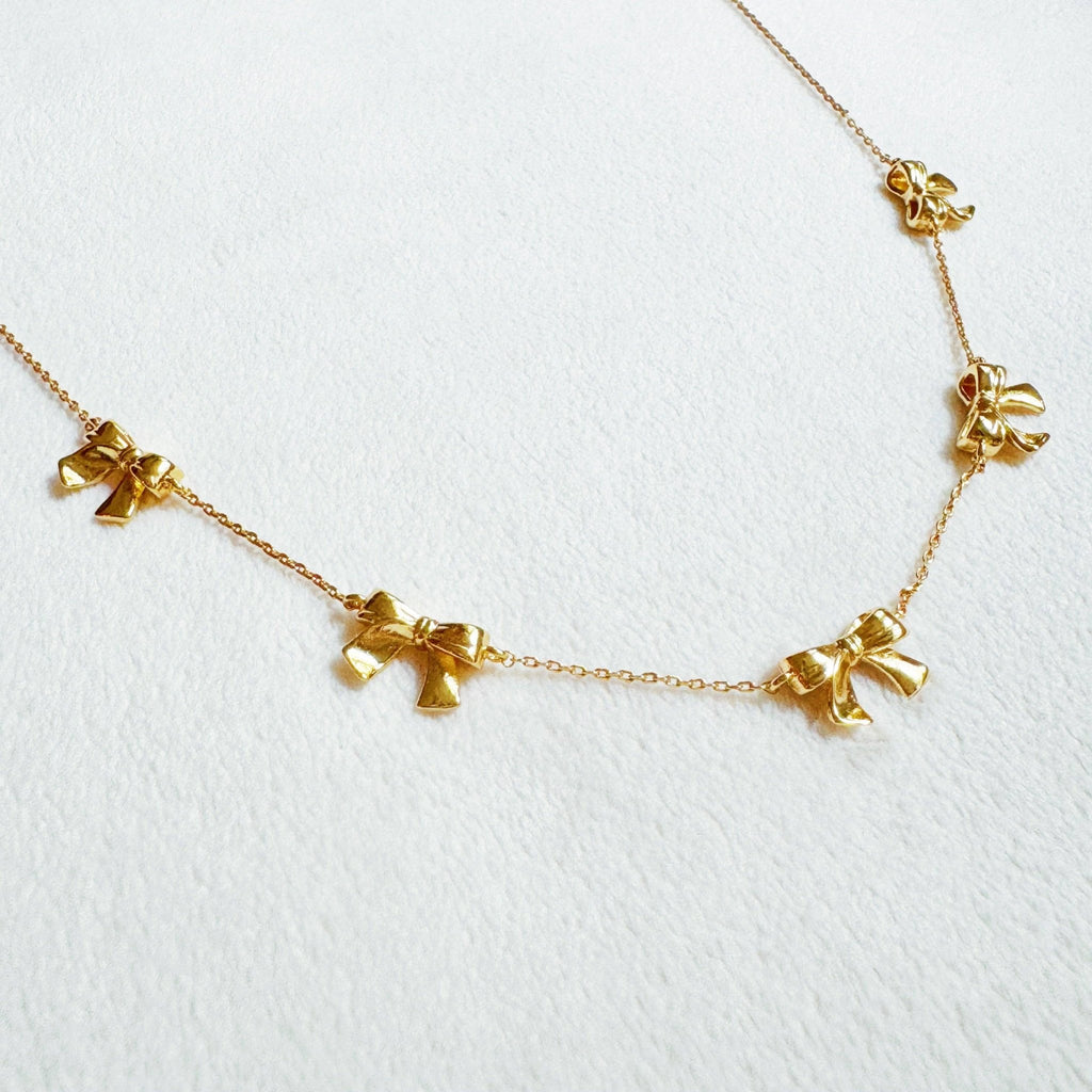 Bow Festival Necklace - The Edit LLC