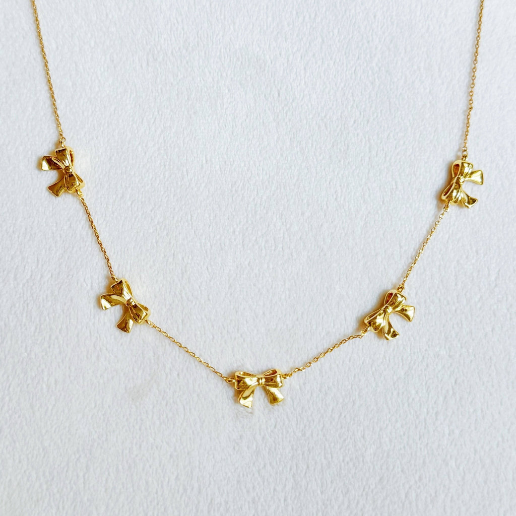 Bow Festival Necklace - The Edit LLC
