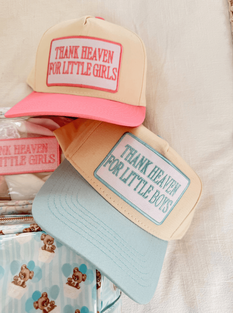 Boys: Thank Heaven - Vintage Trucker Hat - The Edit LLC