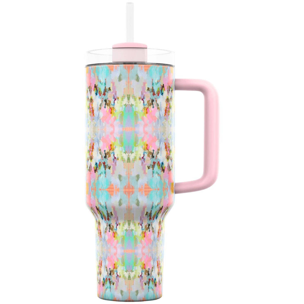 Brooks Avenue 40 oz. Travel Tumbler: One Size - The Edit LLC