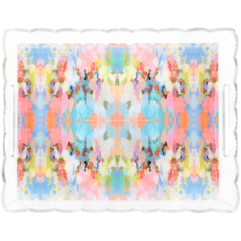 Brooks Avenue Scalloped Tray Large: Large - The Edit LLC