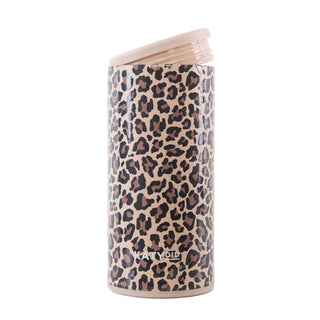 Brown Leopard Wholesale Slim Can Sleeve: Brown Leopard - The Edit LLC
