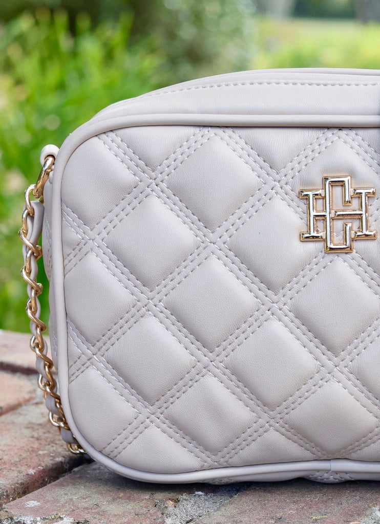 Bryce Crossbody NUDE QUILTED DQ: Default - The Edit LLC