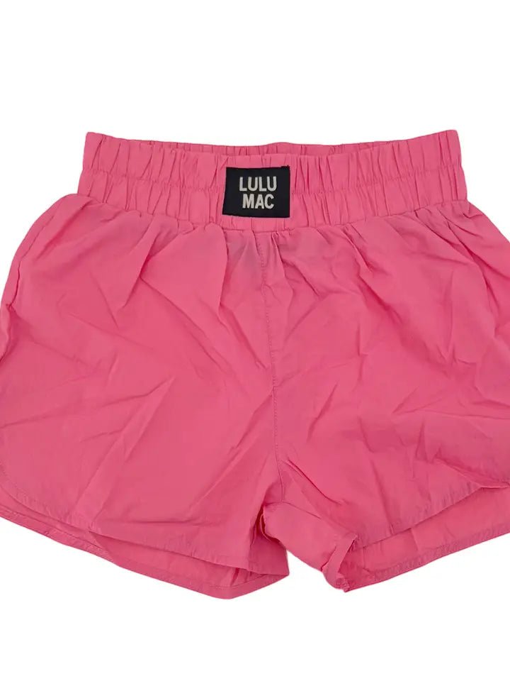Bubblegum Lulu Mac Shorts - The Edit LLC