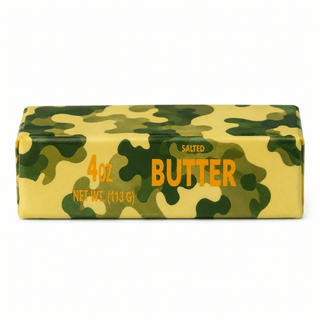 Camouflage Slow Rise Butter Squishy 🧈💚💛🧡-Sensory Toy - The Edit LLC