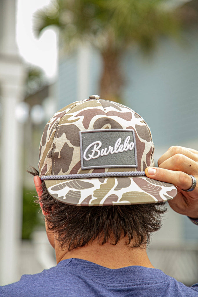 Cap - BURLEBO Script Grey Patch - The Edit LLC