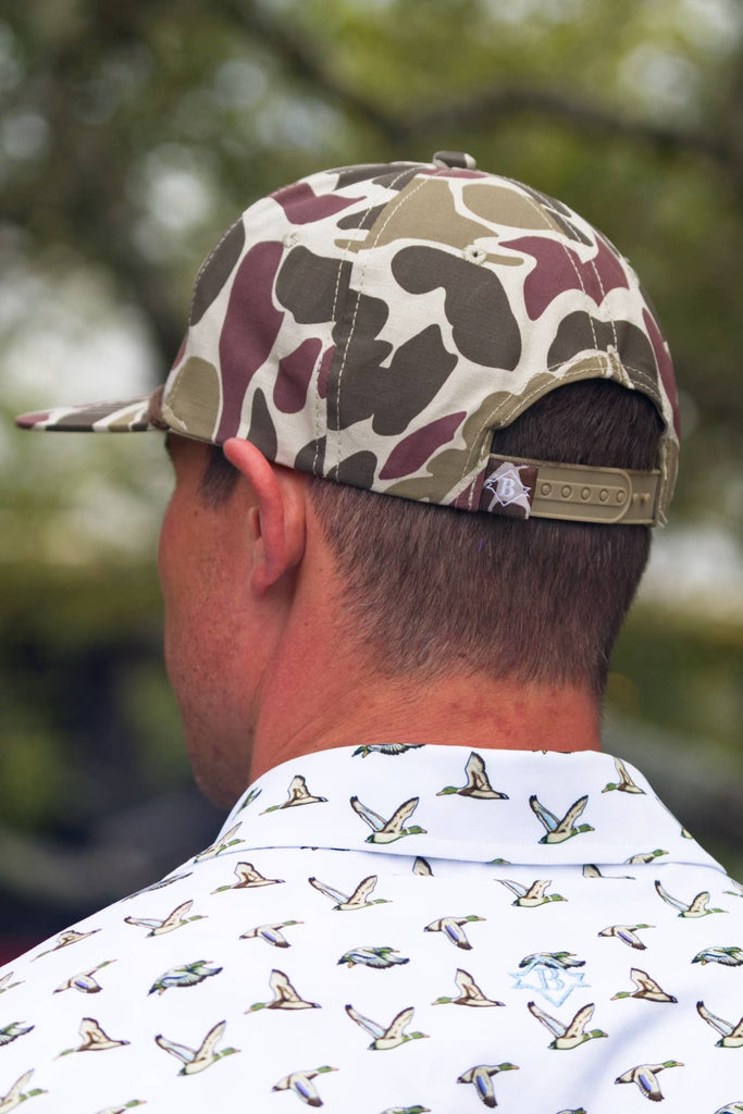 Cap - Duck and Dog - Camo - The Edit LLC