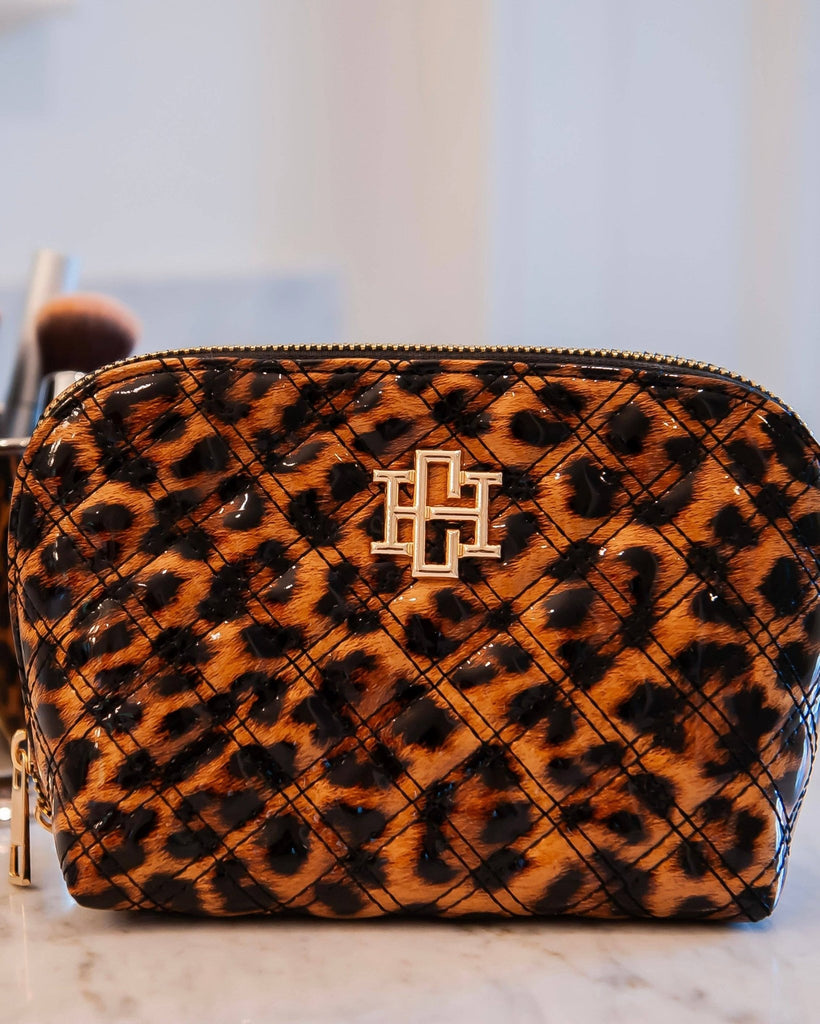 Capri Large Pouch Spotted Patent: Default - The Edit LLC