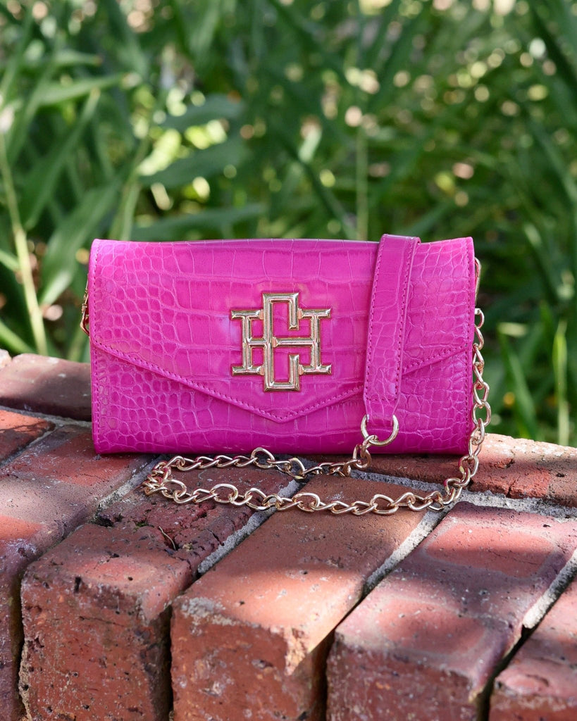 Carlington Clutch/Crossbody Hot PInk EC: Default - The Edit LLC